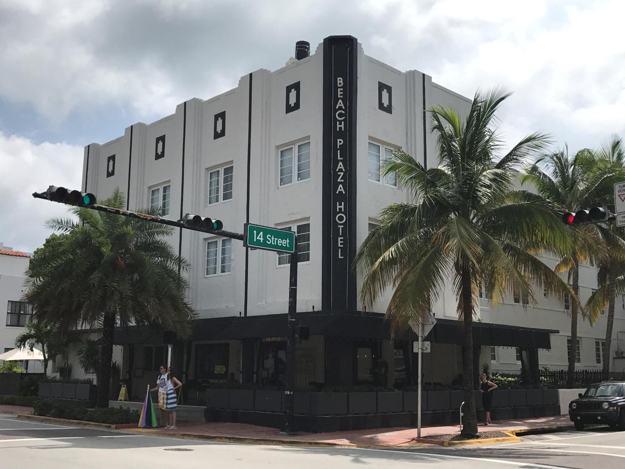 South Beach Plaza Hotel Майами-Бич Экстерьер фото