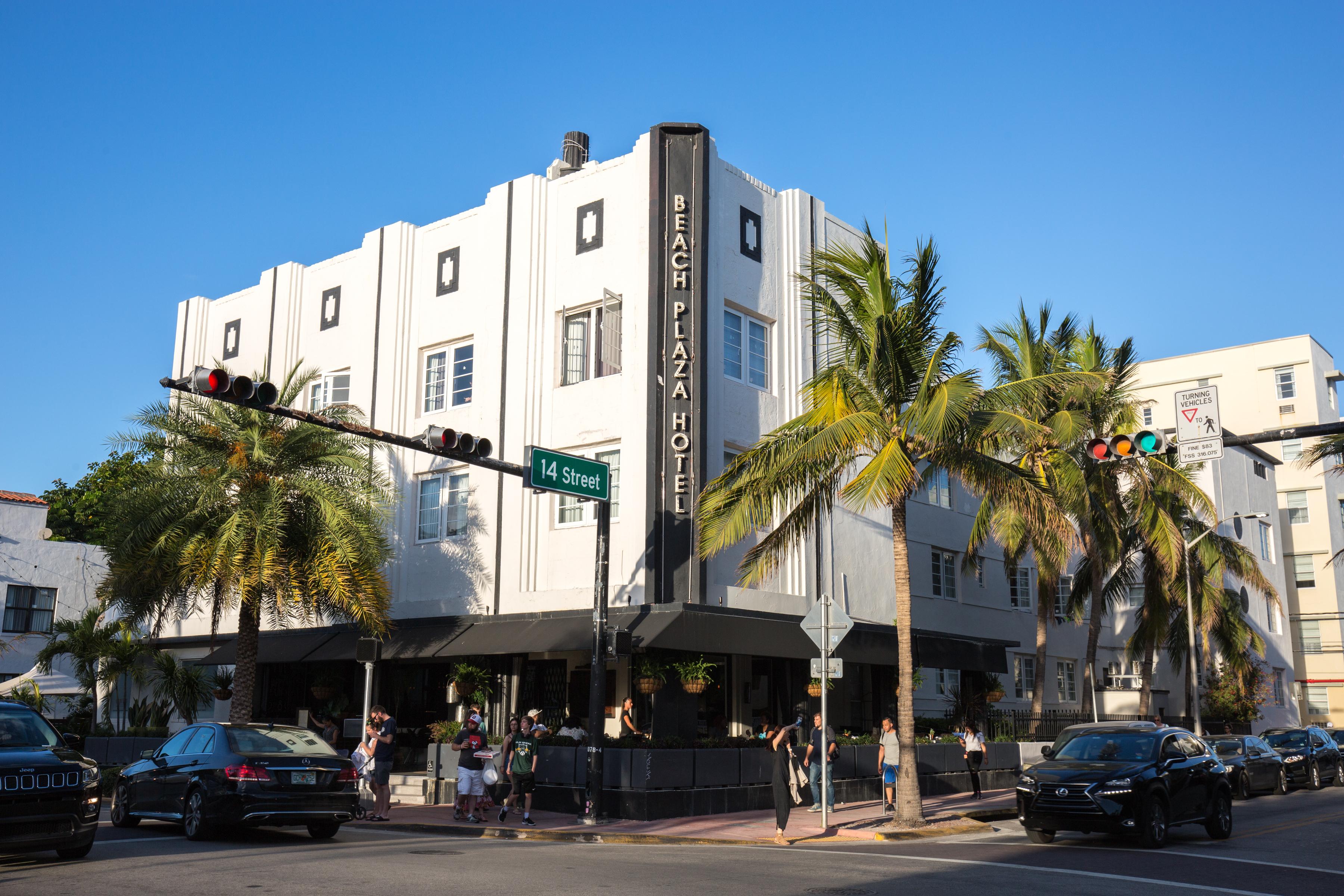 South Beach Plaza Hotel Майами-Бич Экстерьер фото